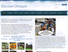 Tablet Screenshot of discoverohiopyle.com